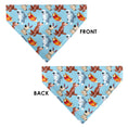 Load image into Gallery viewer, Pet Bandana - Disney Princess Dogs 4-Dog Group Collage/Paws Blues