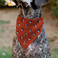 Load image into Gallery viewer, Pet Bandana - Mickey Mouse Poses and Expressions Scattered Red