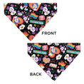 Load image into Gallery viewer, Pet Bandana - Mickey Mouse Pride Poses Rainbow Collage Black