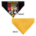 Load image into Gallery viewer, Pet Bandana - Disney Fab Five ORIGINAL BUDDIES Group Pose Black
