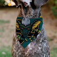 Load image into Gallery viewer, Pet Bandana - Stripe 84 Face and GREMLINS Title Logo
