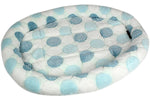 Parisian Pet 'Cotton Candy Mat' - Lightweight, Durable, Travel-Friendly Blue Pet Mat for Small Dogs & Cats