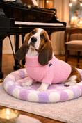 Load image into Gallery viewer, Parisian Pet 'Cotton Candy Mat' - Comfortable, Travel-Friendly, Luxury, Washable Pink Pet Mat for Medium Dogs & Cats