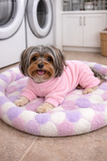 Load image into Gallery viewer, Parisian Pet 'Cotton Candy Mat' for Dogs & Cats - Soft, Durable, Lightweight, Washable Pink Mat for Small Pets, Perfect for Travel