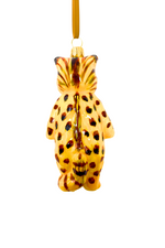 Perry Bengal Cat Glass Ornament