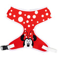 Load image into Gallery viewer, Disney Pet Harness, Minnie Mouse Face and Polka Dots Red White