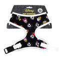 Load image into Gallery viewer, Disney Plastic Buckle Pet Harness, Dog Collar, The Sensational Six Smiling Faces Scattered Black