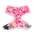 Load image into Gallery viewer, Pet Harness - Disney DREAM BIG PRINCESS Face and Icons Collage Pinks
