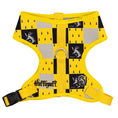 Load image into Gallery viewer, Pet Harness - Harry Potter Hufflepuff Checker Yellow/Black