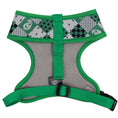 Load image into Gallery viewer, Pet Harness - Harry Potter Slytherin Checker Green/Gray