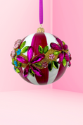 Load image into Gallery viewer, Runway Rose Polish Glass Bauble