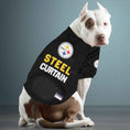 Load image into Gallery viewer, NFL Pittsburgh Steelers Raglan Dog Jersey