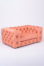 The Glamour Luxury Pet Bed in Dark Brown