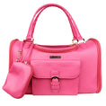 Load image into Gallery viewer, Parisian Pet 'Sonoma Carrier' for Dogs & Cats – Comfortable and Soft Pink Pet Carrier, Perfect for Small Pets