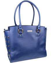 Parisian Pet 'Santorini Carrier' - Luxury, Comfortable, Chic Navy Blue Pet Travel Bag for Small Dogs & Cats