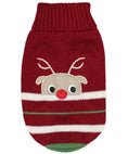Load image into Gallery viewer, Parisian Pet 'Reindeer Sweater' for Dogs – Stylish & Cozy Christmas Sweater, Red
