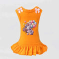 Load image into Gallery viewer, Party Girl Dog Faux Fur Cotton Dress - Designer Dog Clothes from Southlake Paws