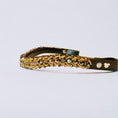 Load image into Gallery viewer, Passion Browband #1 – Silver Night Beads with Golden Seed Beads