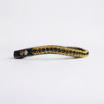 Load image into Gallery viewer, Passion Browband #2 – Black Crystal Beads with Golden Accents