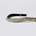 Load image into Gallery viewer, Passion Browband #3 – Silver Shade Crystal Beads