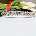 Load image into Gallery viewer, Passion Crystal Helix Browband #1