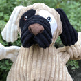 Load image into Gallery viewer, Patches HuggleMutt™ Knottie® Plush Dog Toy, Large - image 5