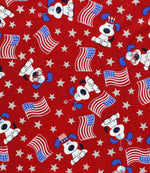 Patriotic Cute Dog Bandana