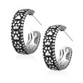 Load image into Gallery viewer, Paw Print Hoop Earrings, Never Ending Paw