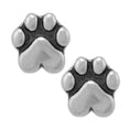 Load image into Gallery viewer, Paw Print Post Earrings, Mini Speak to the Paw