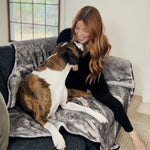 PupProtector™ Luxe Waterproof Faux Fur Blanket - Ultra Soft Chinchilla