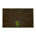 Load image into Gallery viewer, Personalized Faux Leather Dog Placemat Grey/Green