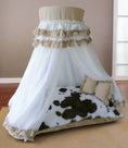 Load image into Gallery viewer, Peter Luxury Canopy Pet Bed