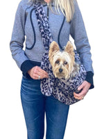 Furbaby Adjustable Sling Bag, Jaguar Charcoal