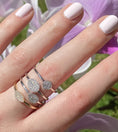 Load image into Gallery viewer, OLIVE & CHAIN Diamond Marquise Ring - Yellow Gold, 5.5