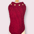 Load image into Gallery viewer, Studded Knit Turtleneck- Dog Sweater