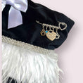 Load image into Gallery viewer, Sniffany Heart Velvet Christmas Stocking