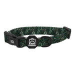Green Paisley - Adjustable Collar