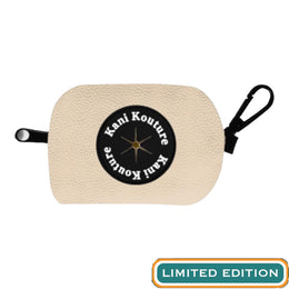 Blushing Sands - Leather Poop Bag Dispenser