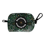 Green Paisley - Poop Bag Dispenser