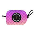 Fuchsia Meadows - Leather Poop Bag Dispenser