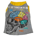Load image into Gallery viewer, Upcycled Dog Tank - L "ON MY MIND"