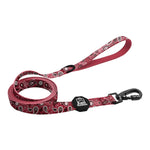 Red Paisley Leash