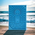 Load image into Gallery viewer, Surf's Up eMat - Small Lickmat for Dogs and Cats | Beach-Themed Design | SodaPup
