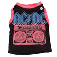 Load image into Gallery viewer, Upcycled Dog Tank - XL "ACDC PINK"