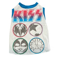 Load image into Gallery viewer, Upcycled Dog Tank - XL "KISS ICONS"
