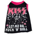 Load image into Gallery viewer, Upcycled Dog Tank - XL "KISS LET ME GO"