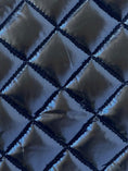 Load image into Gallery viewer, Mercedes Metallic Coat, Navy Blue - Southlake Paws