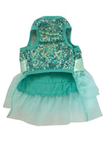 Over the Top Tricolor Sequins Tutu, Seafoam