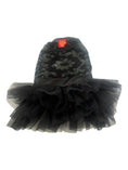 Load image into Gallery viewer, Rocker Appliqué Mesh Fufu Tutu, Black