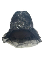 Marilyn Dog Tutu Dress, Black Sequins